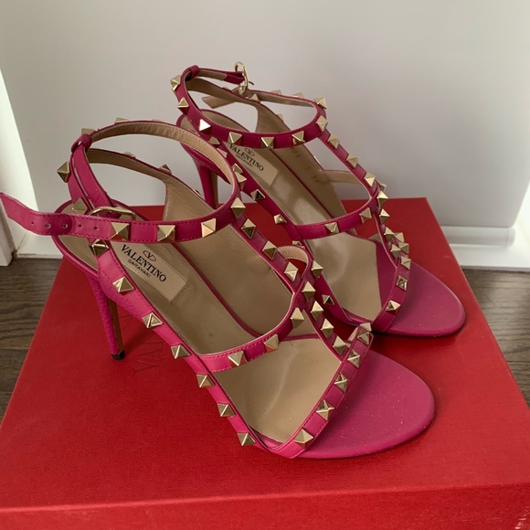 Valentino Rockstud Sandals 38 - Picture 2 of 6